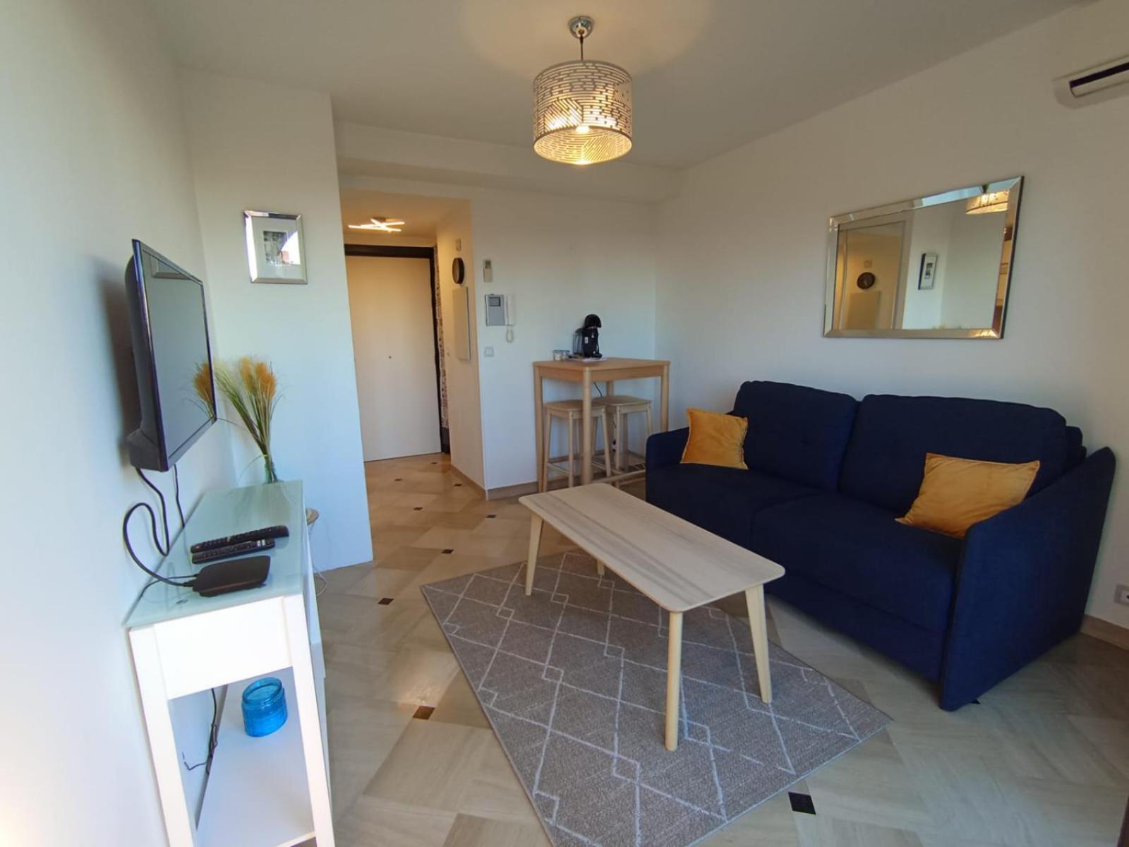 Residence De Luxe Sun Paradis, Studio Terrasse, Vue Mer Piscine カンヌ エクステリア 写真